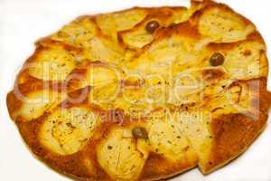 Focaccia mit Tomaten aus Italien