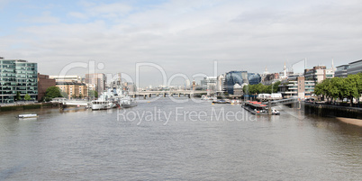 River Thames in London