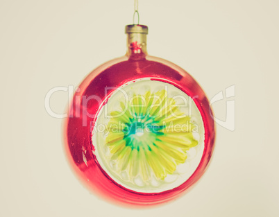 Retro look Baubles