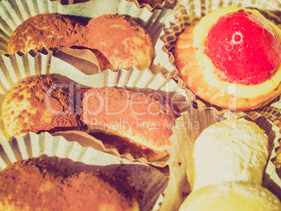 Retro look Pastry picture