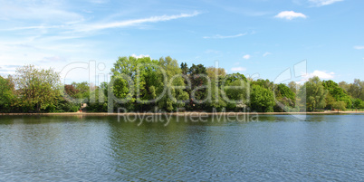 Serpentine lake, London