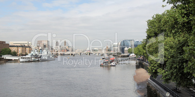 River Thames in London