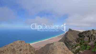 below fuerteventura clouds time lapse 11208