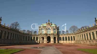 germany zwinger palace hyper time lapse vertigo 11298