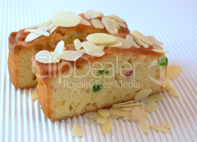 Nuts cake with almonds