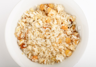 pilaf with raisins