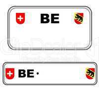 bernese plate number, switzerland