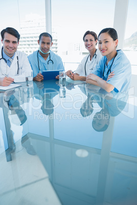 Doctors in a meeting at hospital