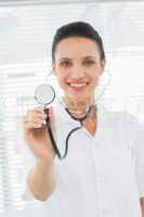 Portrait of a female doctor with stethoscope