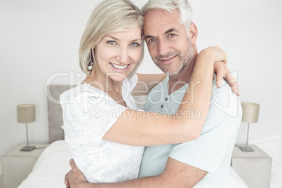 Portrait of a loving mature couple