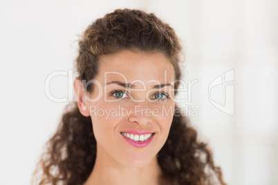 Beautiful businesswoman smiling