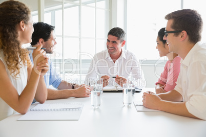 Business people in conference meeting