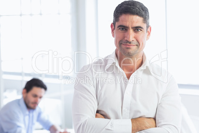 Portrait of confident businessman