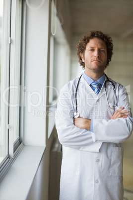 Doctor standing arms crossed