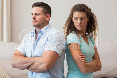 Couple having an argument