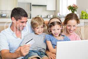 Family shopping online