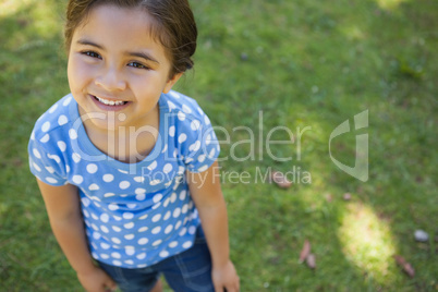 Portrait of a girl smiling at 1ark