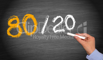 80 / 20 rule - marketing concept