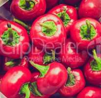 Retro look Peppers picture