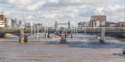 River Thames in London