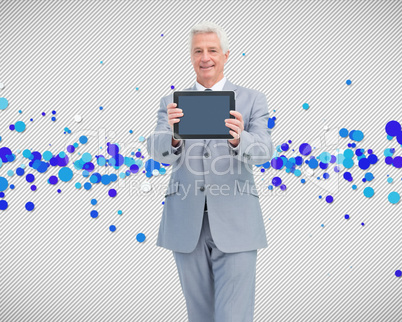 Composite image of boss showing a touch pad screen