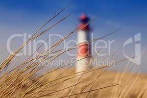 Leuchtturm Ostfeuer bei List auf Sylt, Deutschland