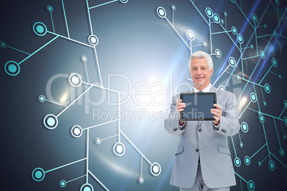 Composite image of boss showing a touch pad screen