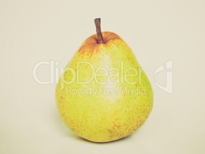 Retro look Pear picture