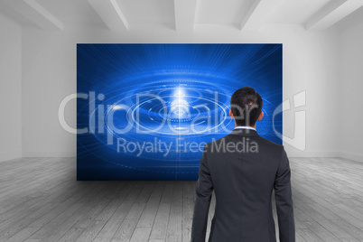 Composite image of asian businessman