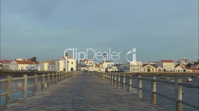 Old pier in Portugal