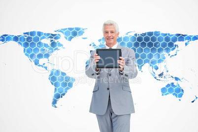 Composite image of boss showing a touch pad screen