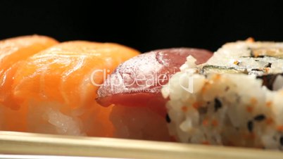 Sushis rotating