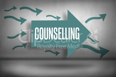 Counselling against arrows pointing