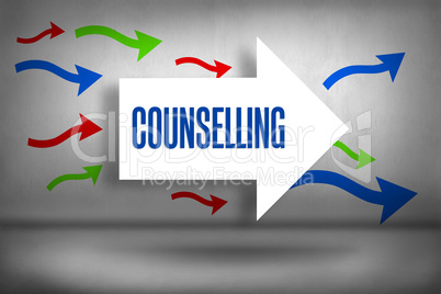 Counselling against arrows pointing