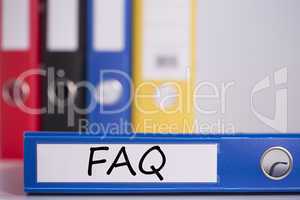 Faq on blue business binder