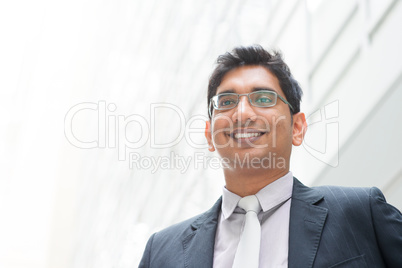 portrait of asian indian businessman