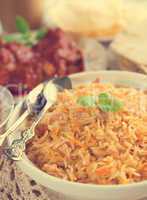 indian cuisine biryani rice
