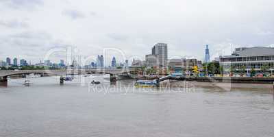 River Thames in London