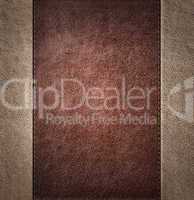 combined stitched leather background
