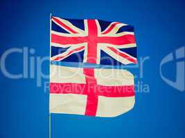 Retro look UK flag