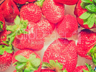 Retro look Strawberries Retro look Strawberries