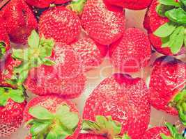 Retro look Strawberries