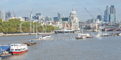 River Thames in London