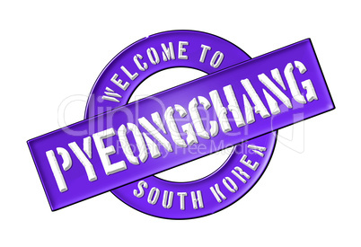 welcome to pyeongchang