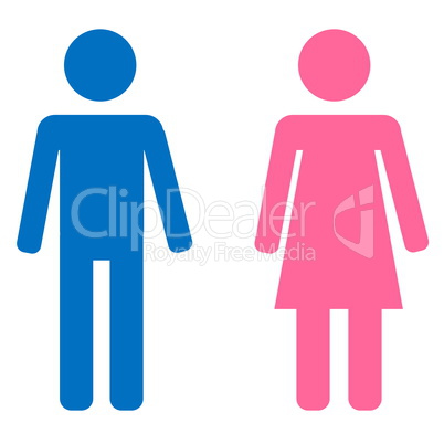 male and female sign