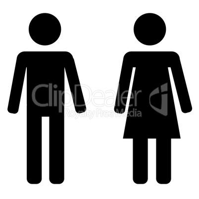 male and female sign