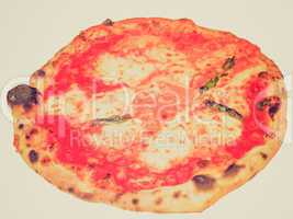 Retro look Pizza Margherita