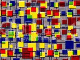 quadrate und linien, hintergrund