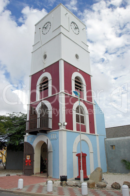 Uhrenturm, Oranjestad, Aruba, ABC Inseln