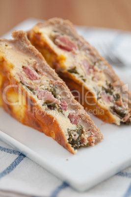 Quiche Lorraine mit Kräutern